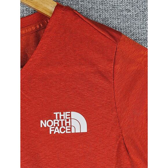THE NORTH FACE WOMEN'S ORANGE SUNRISER SHORT SLEEVE SHIRT SIZE S - Picture 5 of 10